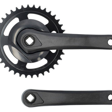 Crankstel SP2 38T Zwart