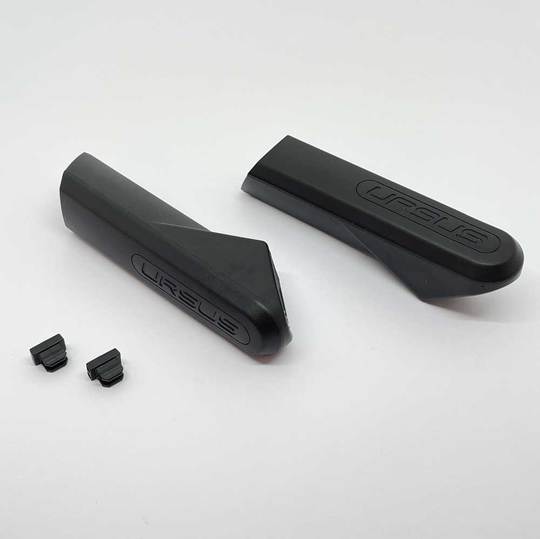 Fietsstandaard Ursus Jumbo II Voet L+R PVC Zwart set van 2