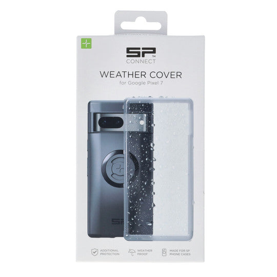 Telefoonhouder Regenhoes SP Connect Weather Cover Teled Pixel 7 Transparant