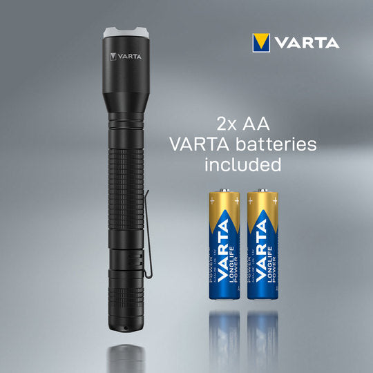 Zaklamp Varta Aluminium Light F20 Zwart