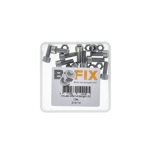 Bout M5X14 Inbus set van 10