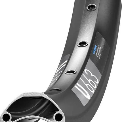 Velg 20" DT Swiss U663 32-14 30.0MM Zwart