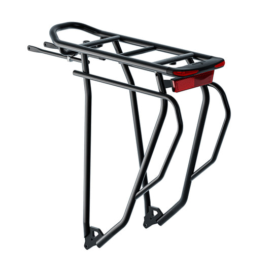 Achterdrager 28-29 inch Racktime Gleamit Tour 2.0 AC M/LED Zwart