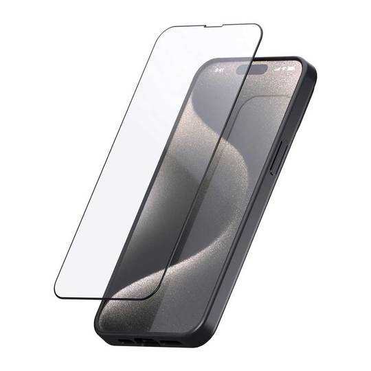 Telefoonhouder Glas Screenprotector SP Connect Teled Iphone 15PM-15+ Transparant