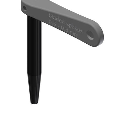 DT Spaakhouder Aero 0.6-0.8MM ZW Zwart