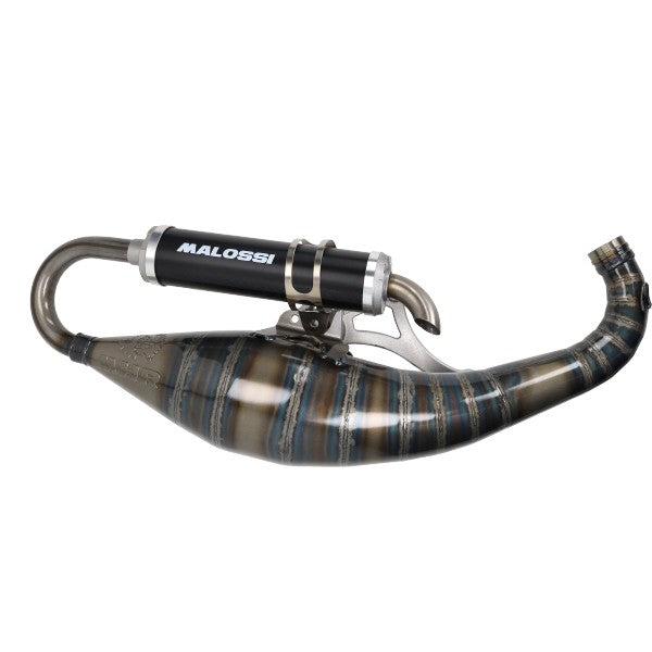 uitlaat malossi mhr testa rossa 100cc 52mm zwart sco piaggio 2t 3219999