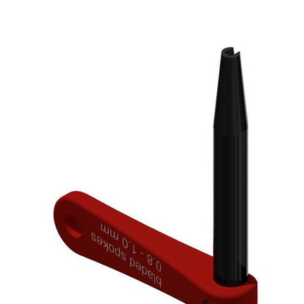 DT Spaakhouder Aero 0.8-1.0MM ZW Zwart