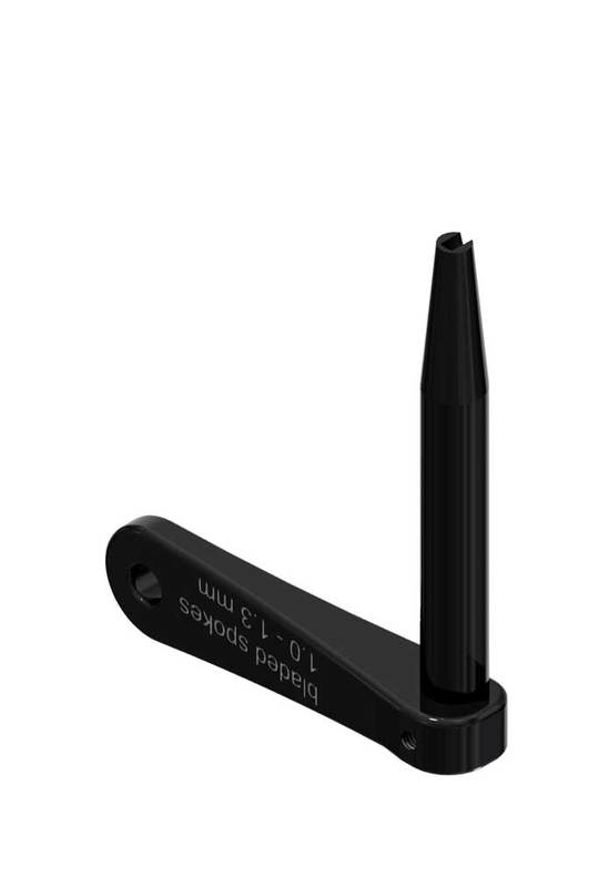 DT Spaakhouder Aero 1.0-1.3MM ZW Zwart