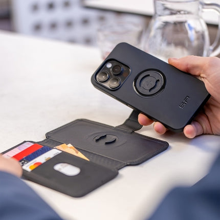 Hoes SP Connect Magnetic Flip Cover SPC+ Teled Zwart