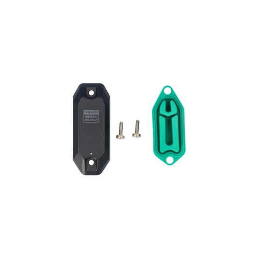SRAM Maven ULT-SLV-BRZ A1 Reservoir CAP Kit Zwart