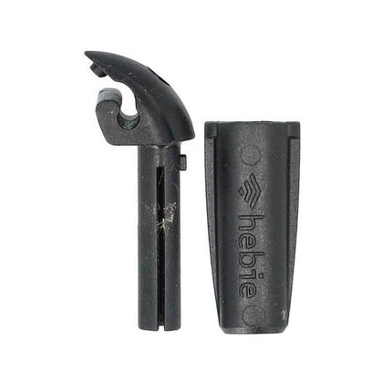 EF Bevestiging Gripclip PVC set van 5 Spatbord Zwart