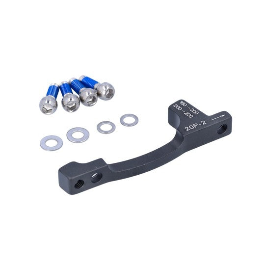 SRAM Adapter 20P2 DB 180-200-200-220MM Zwart