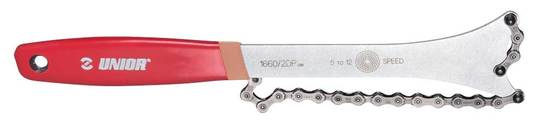 UNIOR Afnemer Freewheel M/KETTING 1-2 inch-OR Rood Oranje