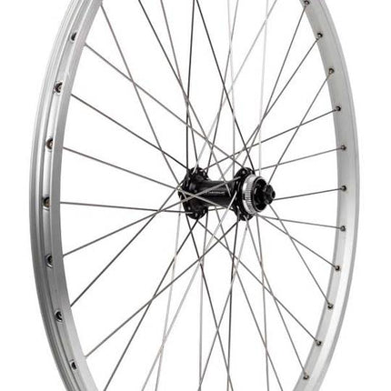 Voorwiel 26" Zac19 QC300 100/5 Zilver