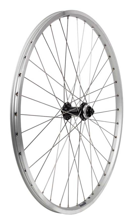 Voorwiel 26" Zac19 QC300 100/5 Zilver