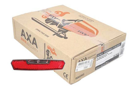 Fiets achterlicht AXA Juno Dynamo Steady 80MM 10 Zwart