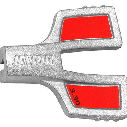 UNIOR Nippelspanner DT Torx Zilver Rood