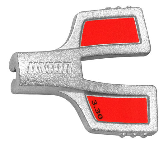 UNIOR Nippelspanner DT Torx Zilver Rood