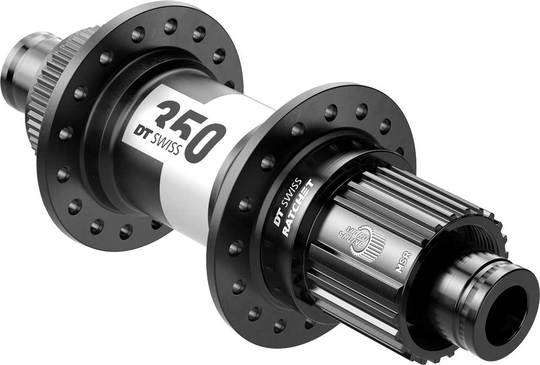 Achternaaf DT Swiss 350 Race 28G 142-12 SH12 Zwart