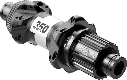 Achternaaf DT Swiss 350 Straightpull Race 24G 142-12 SH12 Zwart