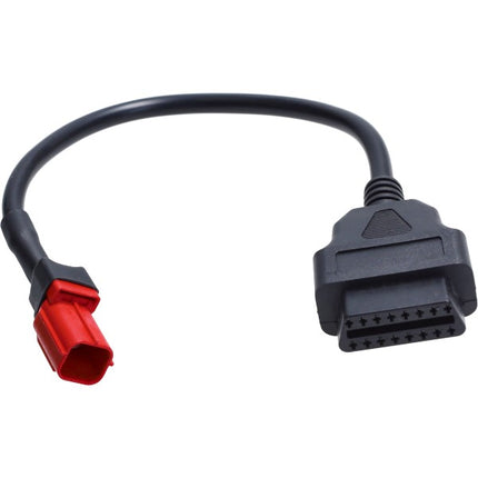 câble de diagnostic euro-2/3/4/5 câble OBD piaggio1 (one), sco china 4t, vespa, sco piaggio 4T