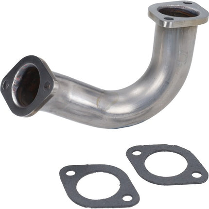 collecteur d'échappement 101 octane inox pro gilera dragster, runner 125cc 2t, runner 180cc 2t
