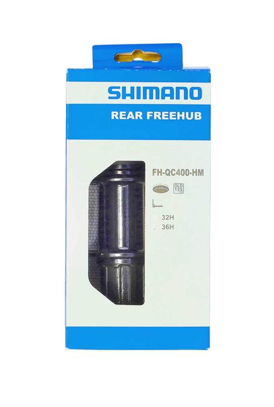 Achternaaf Shimano Deore FH-QC400 36G FHQC400 135/5 8/11V Zwart