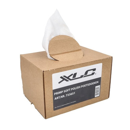 Poetsdoek XLC Soft Polish Poetsdoeken 50 Wit