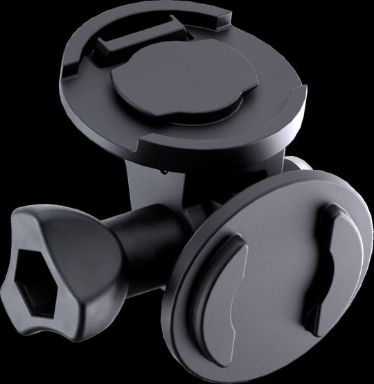 Telefoonhouder Bevestiging SP Connect SPC+ Teled Adapter Zwart