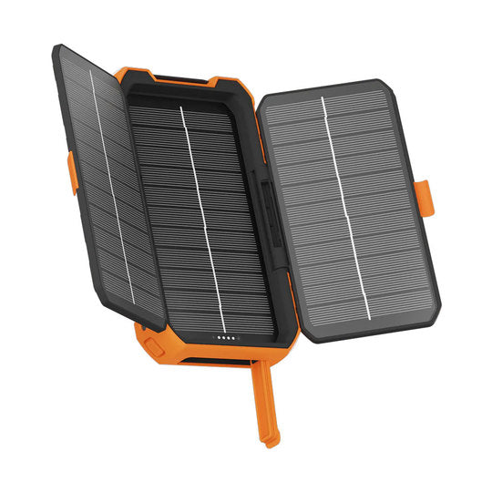 Xtorm Powerbank Rugged Solar 5W 10000-OR Zwart Oranje