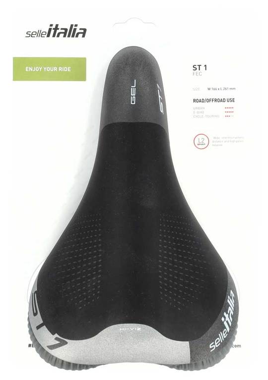 Zadel Selle Italia ST1 L1 Zwart