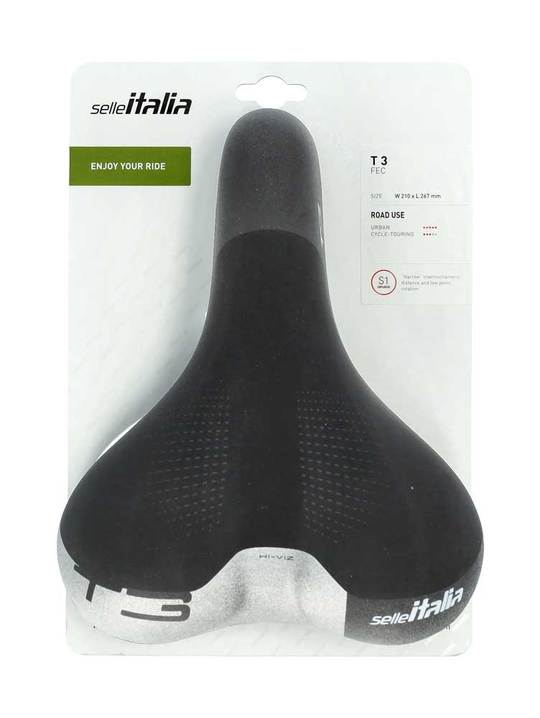 Zadel Selle Italia T3 S1 Zwart