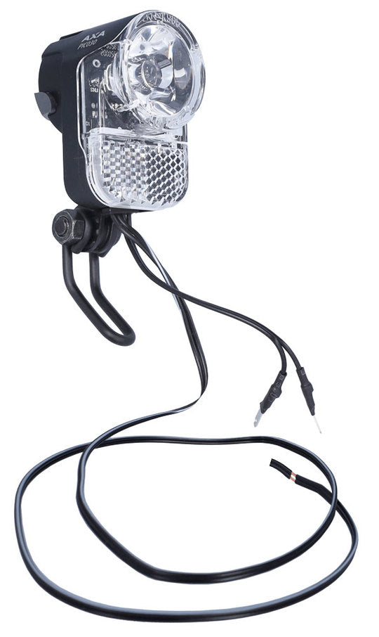 Koplamp Axa Pico 30 Switch PICO30 M/BEUGEL Zwart