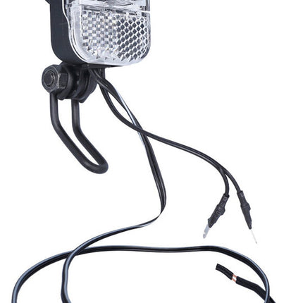 Fiets koplamp AXA Pico 30 Switch PICO30 met beugel Zwart