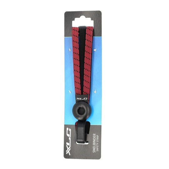 Snelbinder XLC Eye Haak 24-12MM 540MM Zwart Rood