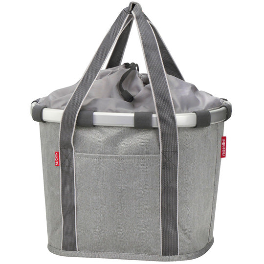 Fiets mandtas KLICKfix Bikebasket Grijs