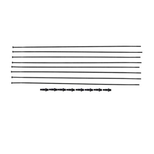 Spaakkit DT Swiss HXC1200 Spline 30 27.5" MY24 8 Zwart