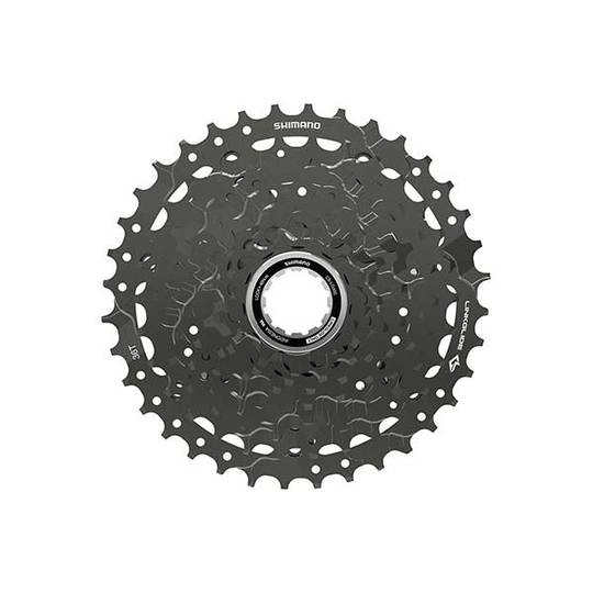 Cassette Shimano Cues LG400 9V 11-36 Grijs
