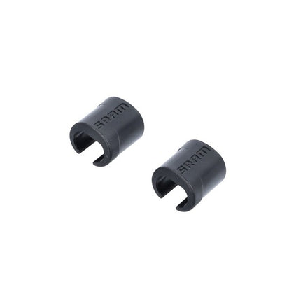 SRAM Leidingclip set van 2 Zwart