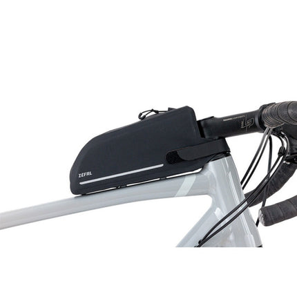 Fiets frametas Zefal Z Adventure T1 Bolt Top Tube Bag Zwart