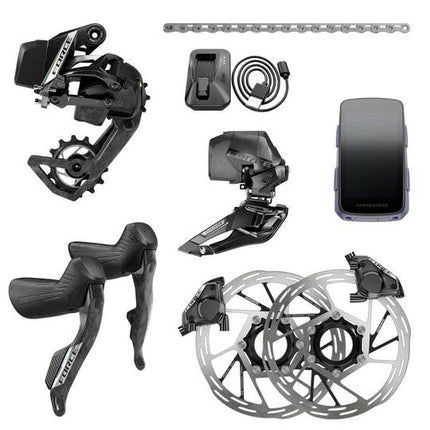 Upgrade Kit SRAM Force AXS E1 FM 2P DB CL 2x12V Zwart
