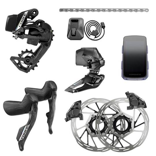 Upgrade Kit SRAM Force AXS E1 FM 2P DB CL 2x12V Zwart