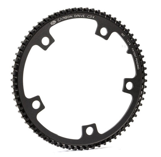 Voortandwiel Gates Carbon Drive CDX Tandem 69 5 130 Zwart