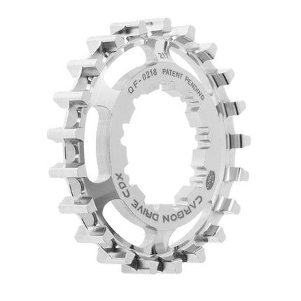 Achtertandwiel Gates Carbon Drive CDX 9-Spline 21 9 Spline Zilver