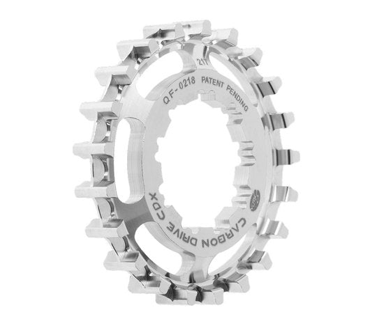 Achtertandwiel Gates Carbon Drive CDX 9-Spline 21 9 Spline Zilver