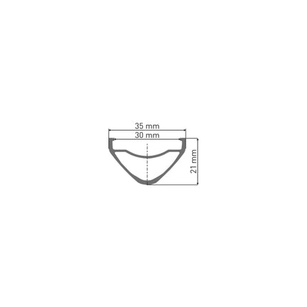 Velg 29" DT Swiss FR541 32-14 30.0MM Zilver