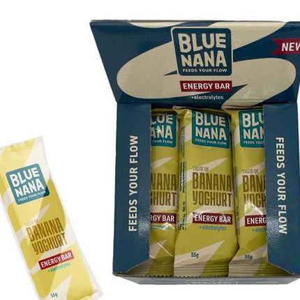 Blue Nana Reep Energy Banana Yoghurt 55GR DS A 12
