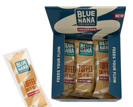 Blue Nana Reep Energy Toff Salty Nuts 55GR set van 12