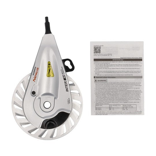 Naaf Shimano Nexave naaf Nexus Rollerbrake Zilver