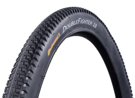 Buitenband 27.5" Continental Double Fighter III 27.5X200 50-584 Zwart